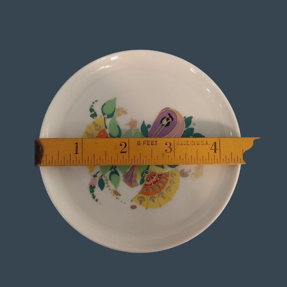 Rosenthal Bjorn Winnblad Mini Ring Dish Plate Mandolin Flowers - Picture 4 of 4